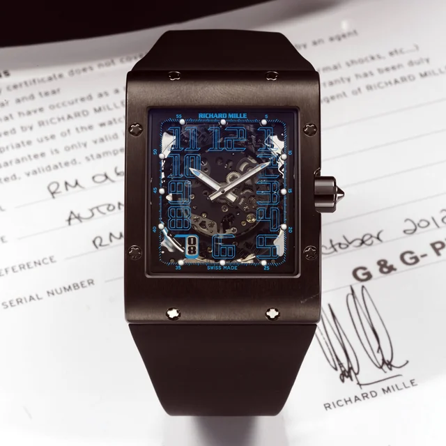 Richard Mille RICHARD MILLE REF. RM016 ARGENTINA SPECIAL 15 PIECE LIMITED EDITION PVD TITA
