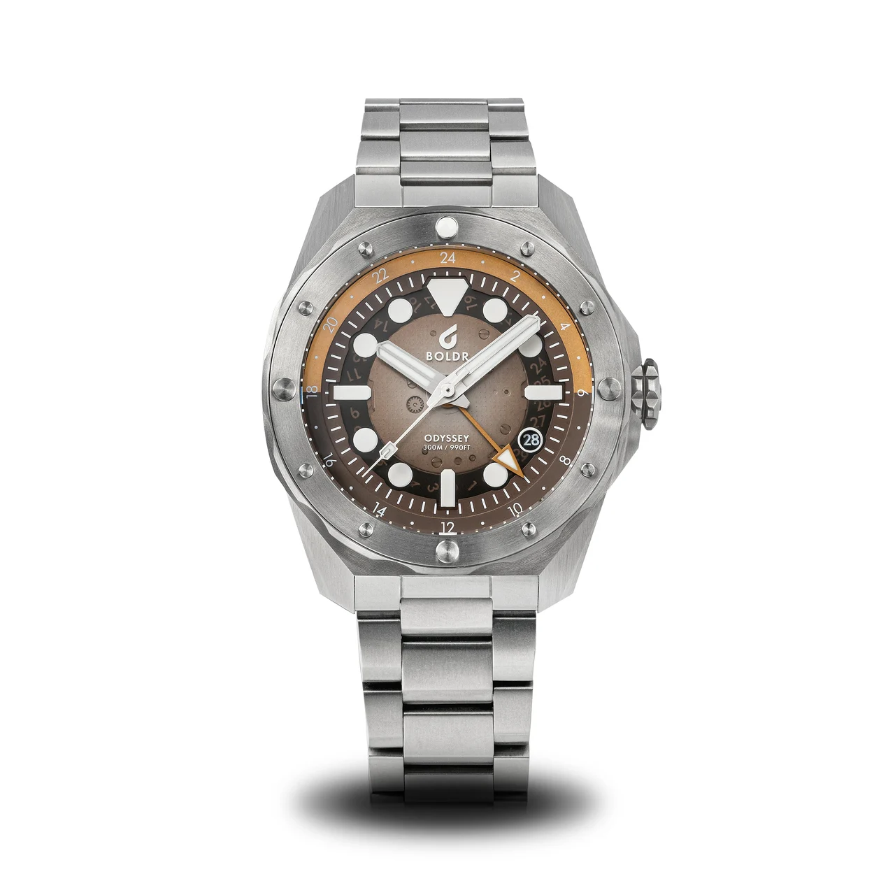 BOLDR Supply Co. Odyssey Ember ODY-TI-40-A-YE 48 mm kol saati