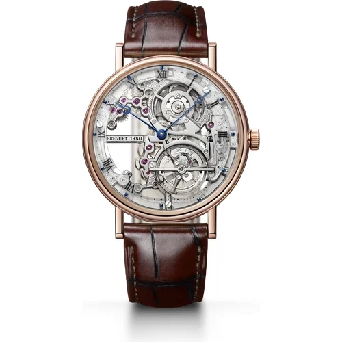 Breguet Classique Tourbillon Extra-Plat Squelette 5395 5395BR/1S/9WU kol saati