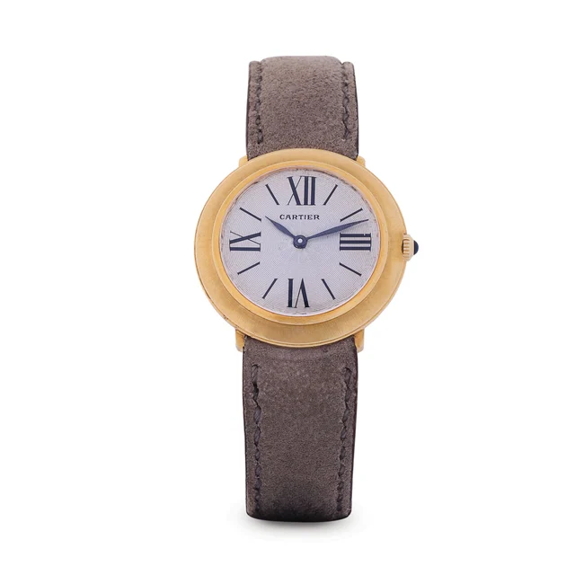 Cartier CARTIER, REF. 7980, DISCO VOLANTE, 18K YELLOW GOLD kol saati