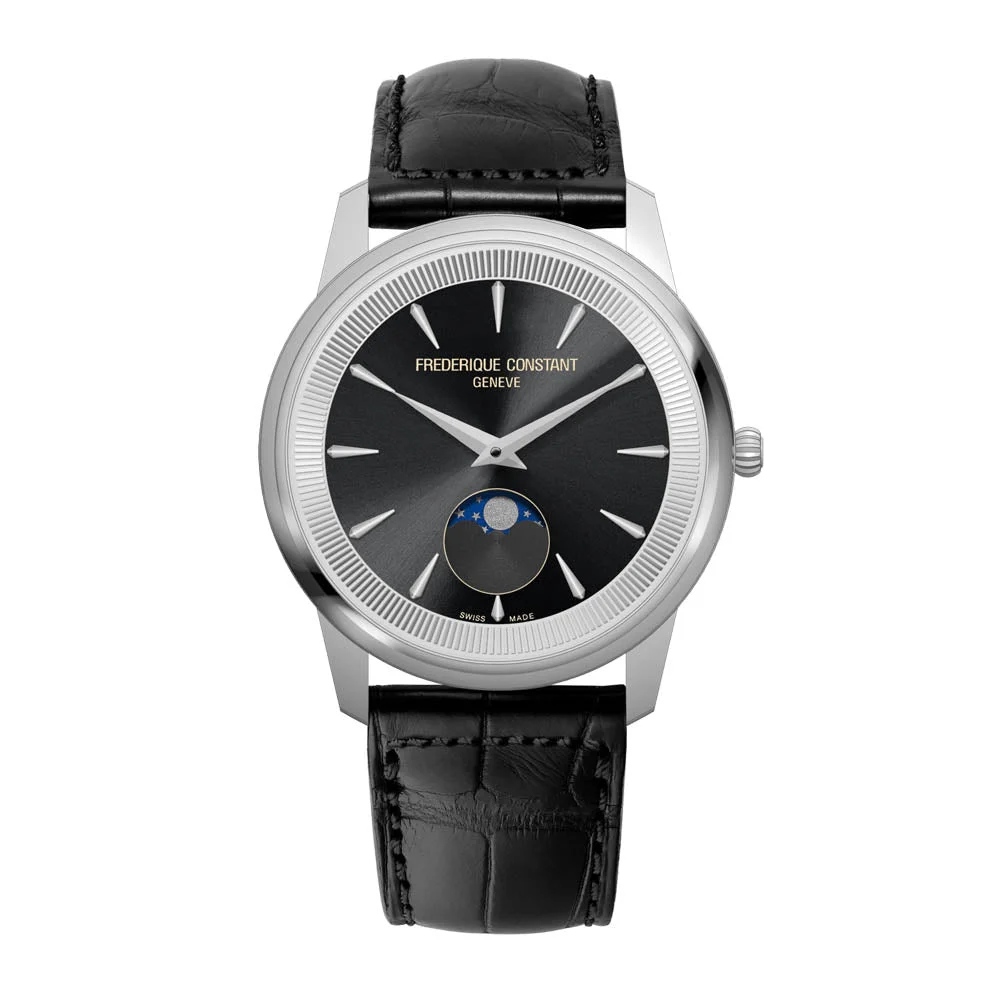 Frederique Constant Classics Moneta Moonphase CH-FC-206B3S6 37 mm kol saati