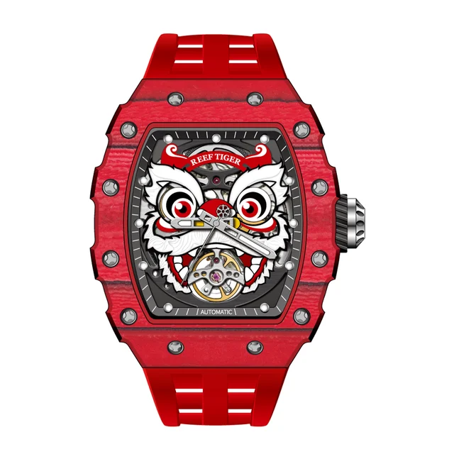 Reef Tiger Lion Dance / Dragon RGA3009-L-RB kol saati