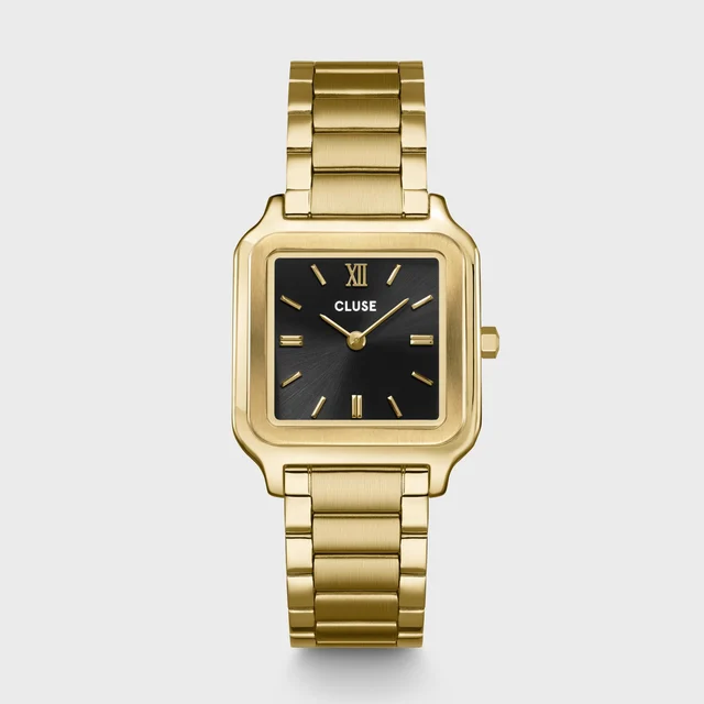 CLUSE Gracieuse Watch Steel, Black, Gold Colour CW11906 kol saati