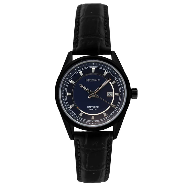 Prisma Decade Black Women Watch Leather Prisma P.2046 Decade Black Women Watch Leather kol