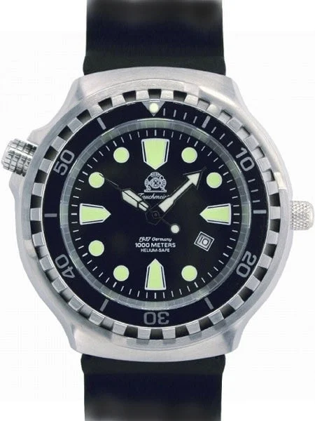 Tauchmeister Automatic, 1000m XXL Dive Watch with Sapphire Crystal #T0253 52 mm kol saati