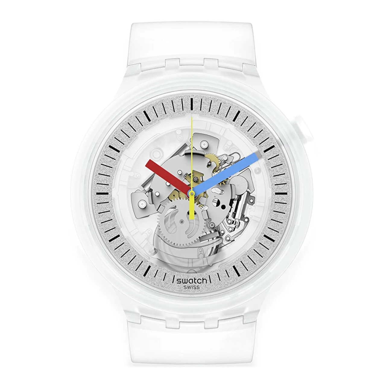 Swatch Clearly Bold SB01K100 47 mm kol saati