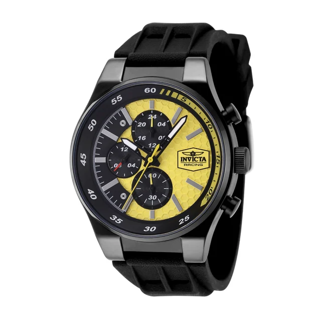 Invicta Racing Watch - 44mm, Black (48876) kol saati