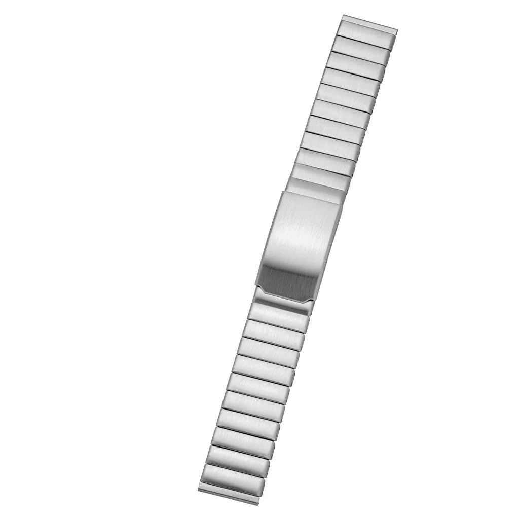 Vollmer Brushed Stainless Steel Link Bracelet #05001H7 kol saati