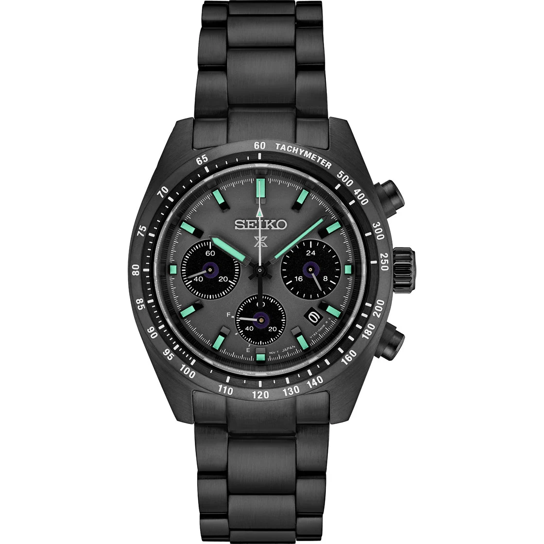 Seiko Prospex Speedtimer Solar Chronograph The Black Series SSC917 41.4 mm kol saati