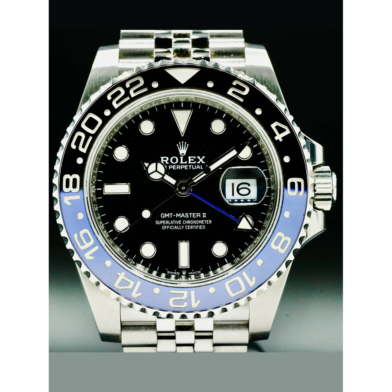 Rolex GMT Master-II Batgirl POC210000074018 40 mm kol saati