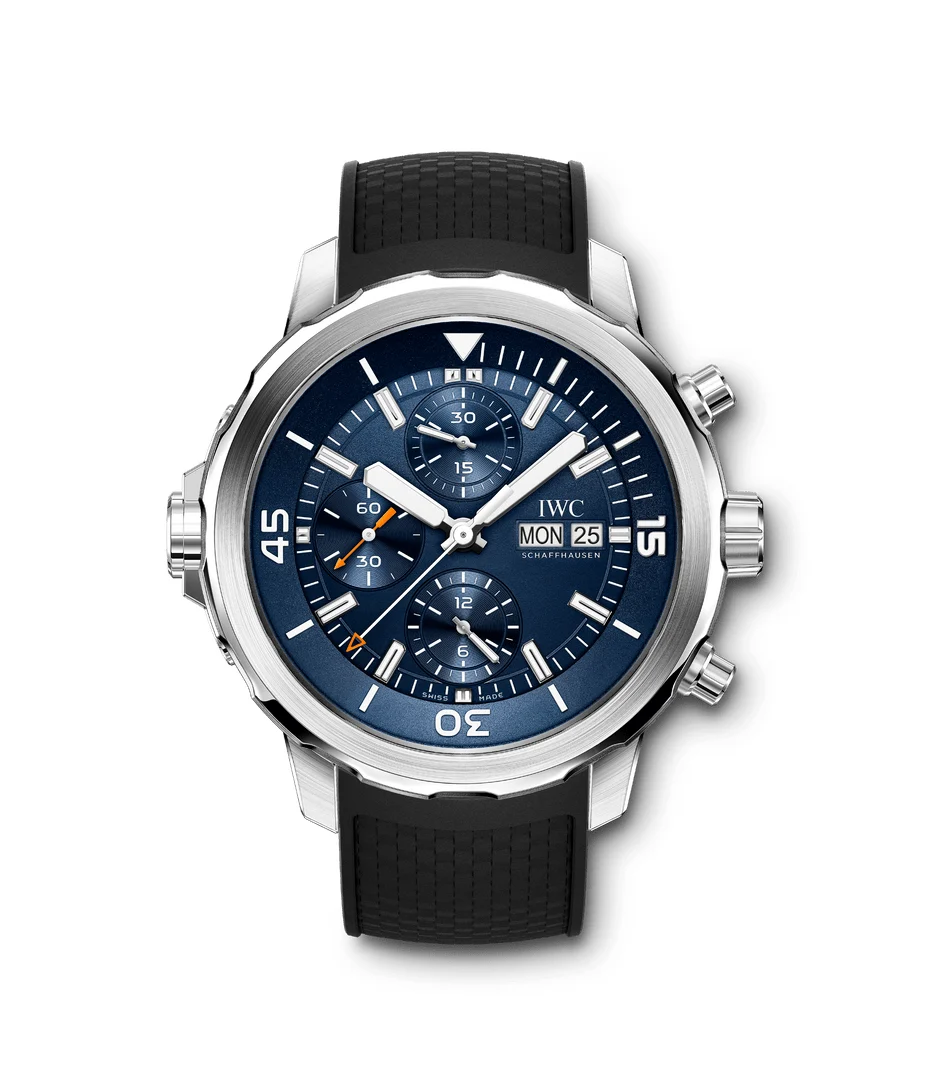 IWC IWC, REF. IW376805, AQUATIMER CHRONO JACQUES YVES COUSTEAU, STAINLESS STEEL 44 mm kol saati
