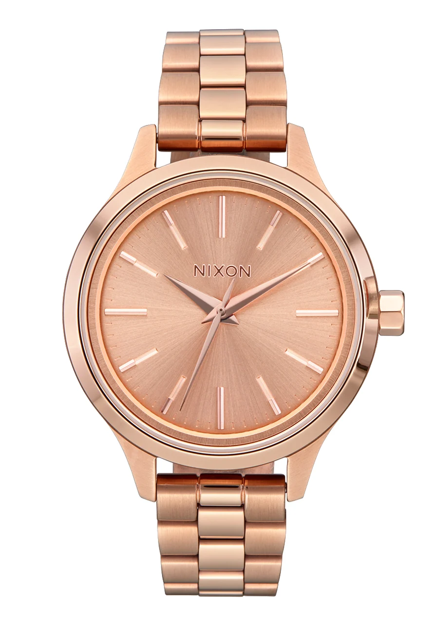 Nixon US Optimist - All Rose Gold A1342-897-00 33.5 mm kol saati