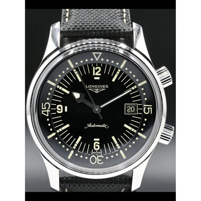 Longines Heritage Legend Diver L3.774.4.50.0 210000027158 kol saati