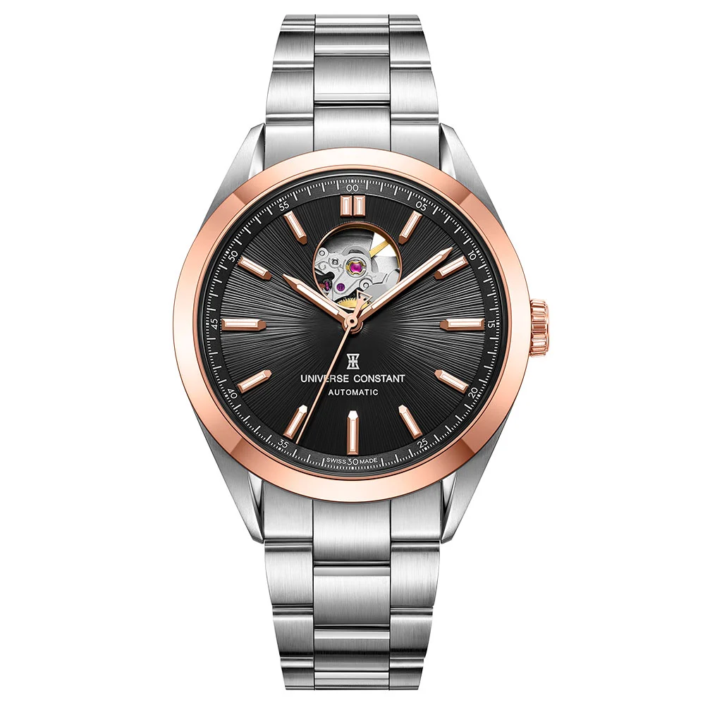 Universe Constant Galactica Gents Open Heart UC8516 40 mm kol saati