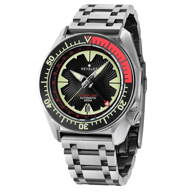 REVELOT Admiral GMT R10-4D10A1B2/S22-1B1BB4 kol saati