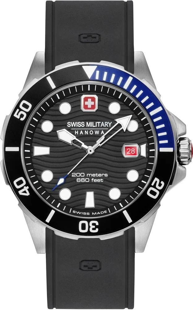 Swiss Military Hanowa Diver 06-4338.04.007.03 44 mm kol saati