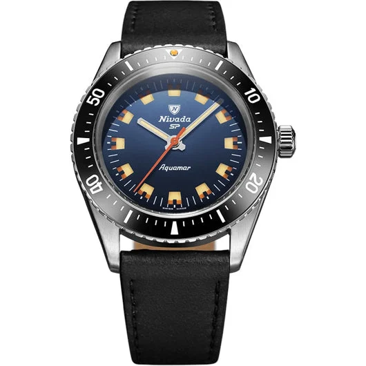 Nivada Grenchen Aquamar Blue 32074A17 38 mm kol saati