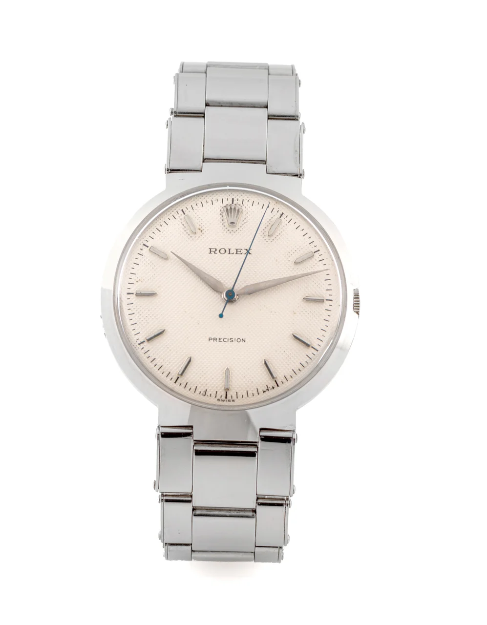 Rolex ROLEX, REF. 9083, PRECISION, SO CALLED “UFO”, HONEYCOMB DIAL, STEEL kol saati