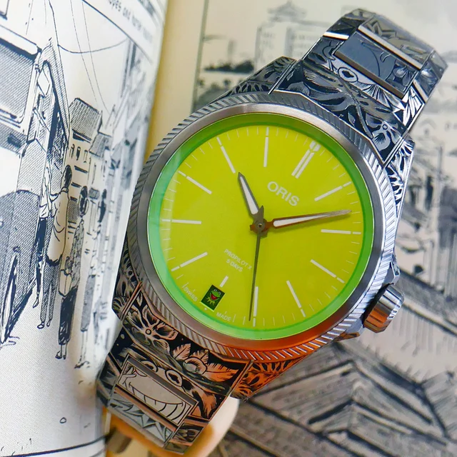 Oris .KermitRAW.01 Oris.KermitRAW.01 kol saati