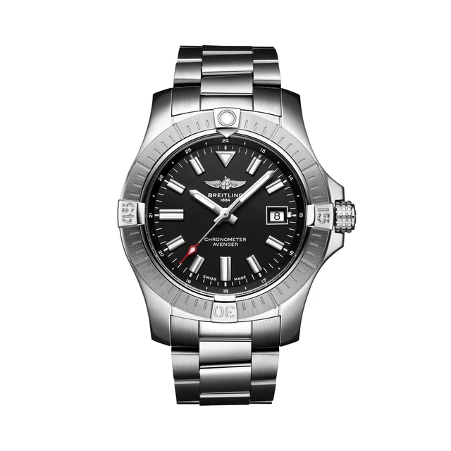 Breitling Avenger Automatic 43 Black Dial A17318101B1A1 kol saati