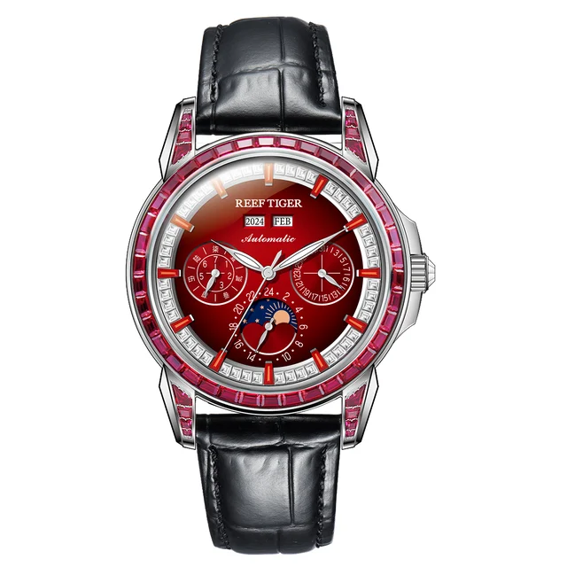 Reef Tiger Moon Phase RGA1988-PRRBD kol saati