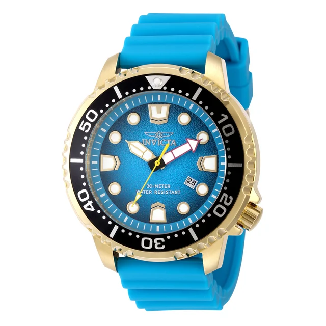 Invicta Pro Diver Abyss Watch - 48mm. Light Blue (49548) kol saati