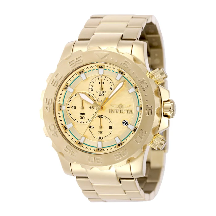 Invicta Pro Diver Watch - 54mm. Gold (50248) kol saati