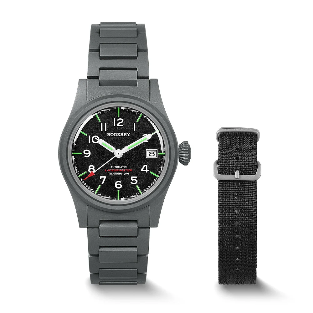BODERRY Landmaster BD-A14T-01B 38 mm kol saati