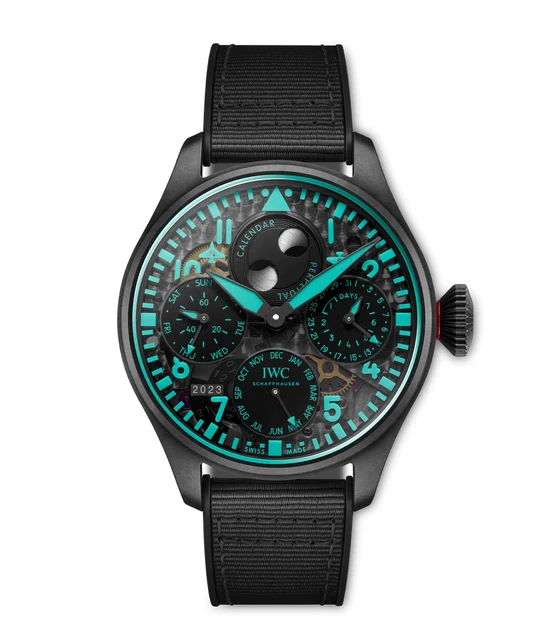 IWC Big Pilots Watch Perpetual Calendar Edition Toto Wolff IW503607 kol saati