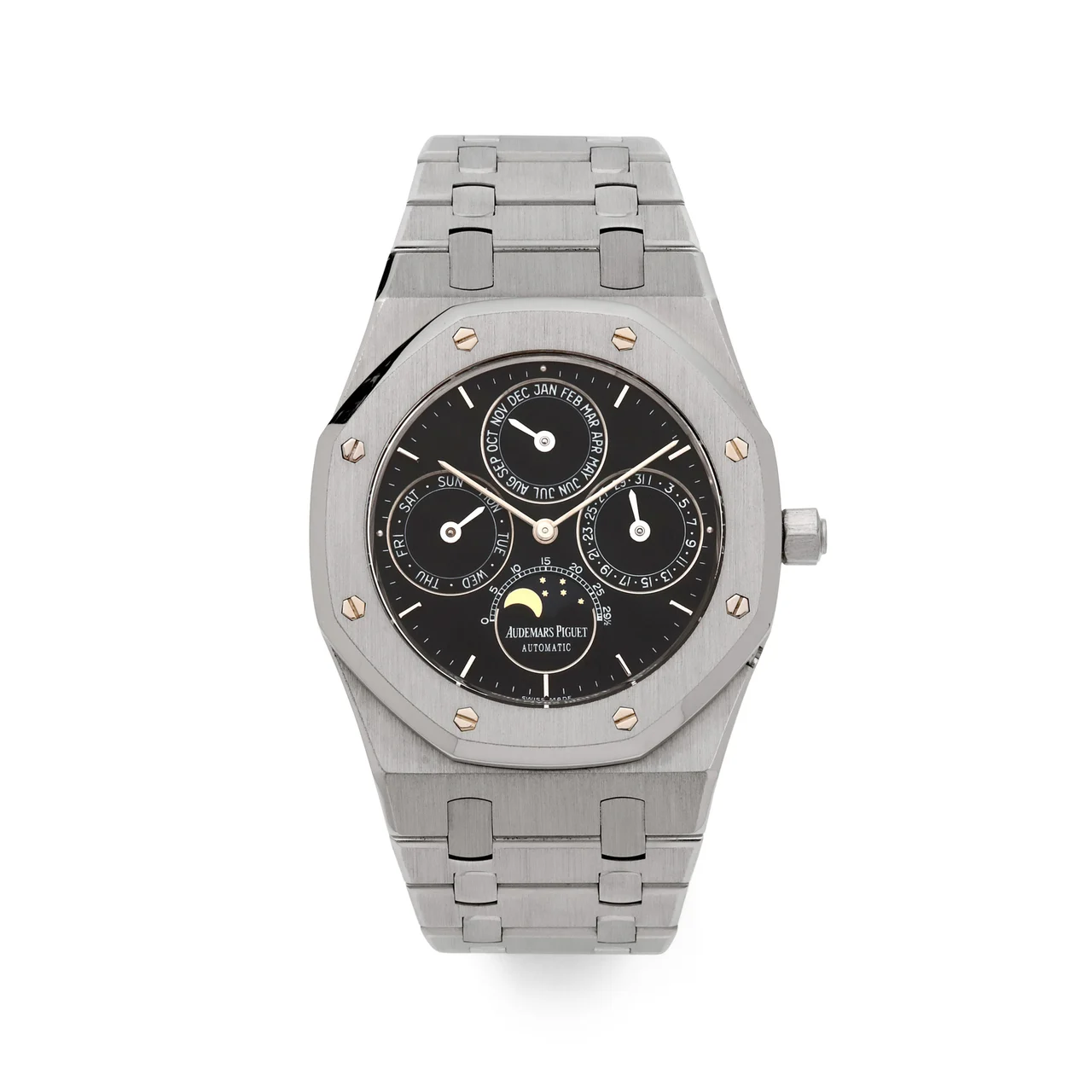 Audemars Piguet AUDEMARS PIGUET, REF. 25654, ROYAL OAK PERPETUAL CALENDAR, MARK I DIAL, STEEL kol saati