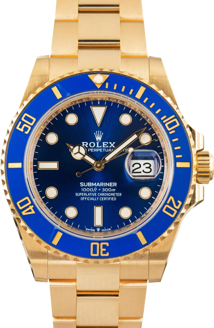 Rolex Submariner 126618LB Blue Dial M126618lb-0002 41 mm kol saati