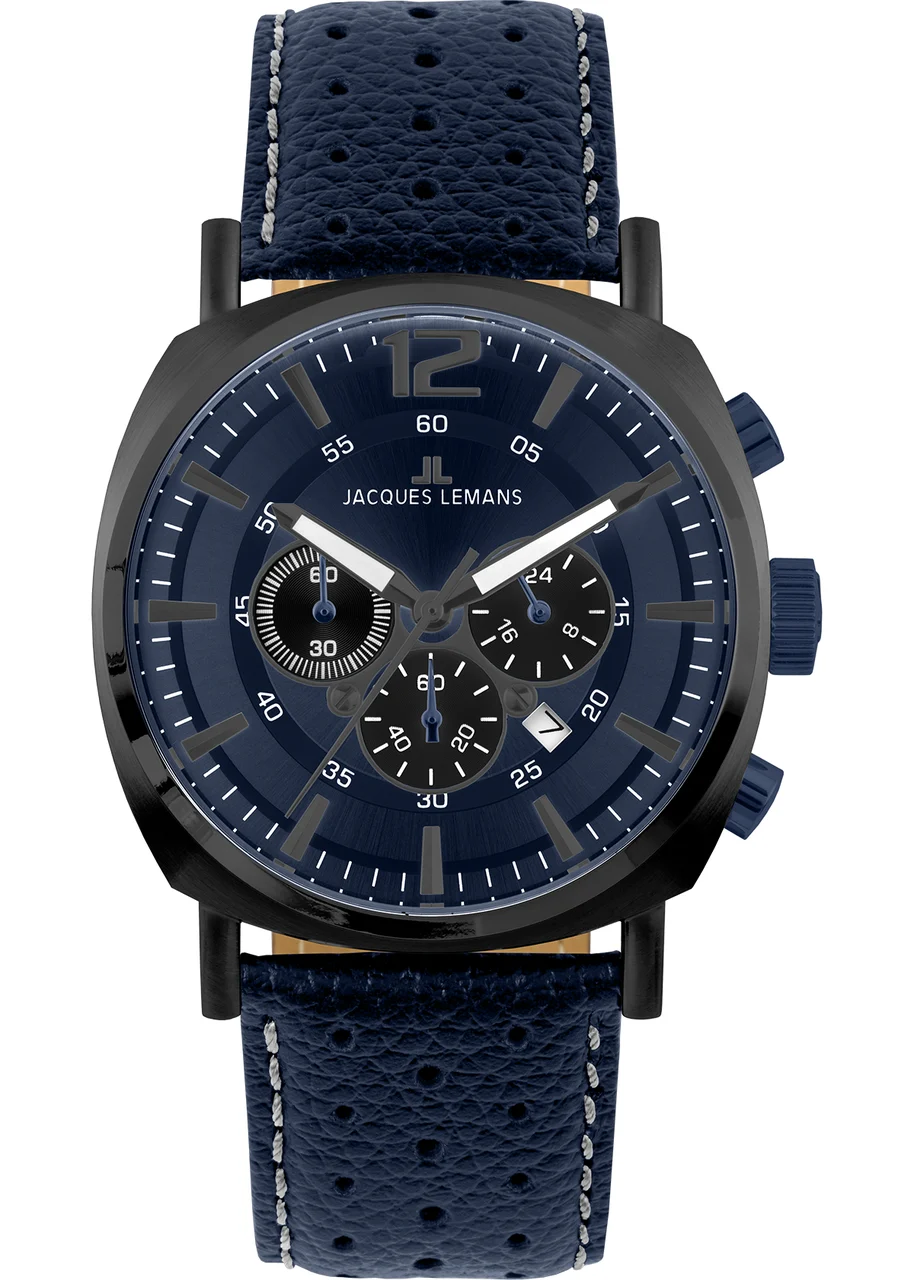 Jacques Lemans Lugano 1-1645R 46 mm kol saati
