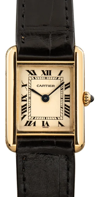 Cartier Yellow Gold Tank MG217199 kol saati