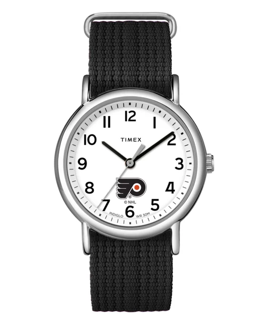 Timex Weekender Black Philadelphia Flyers TWZHFLYM1 kol saati