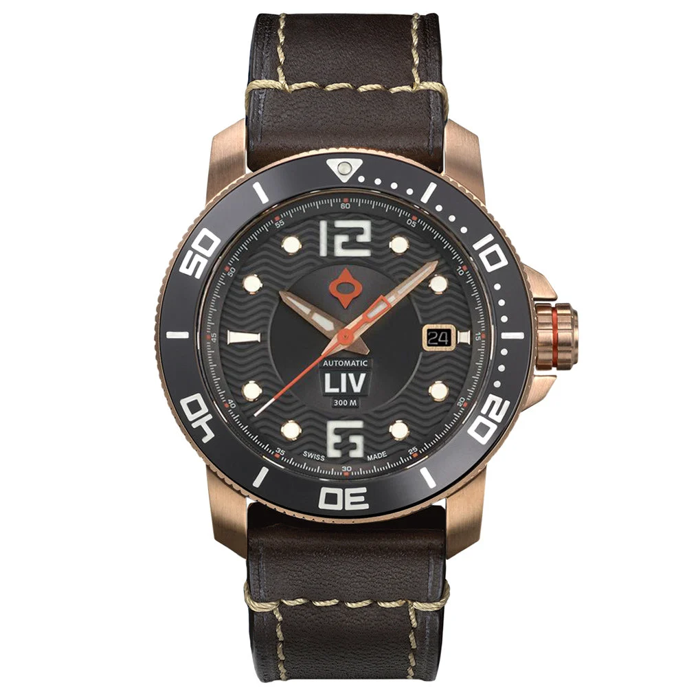 LIV Gx-Diver'S 8060.41.37.LC22900 41 mm kol saati