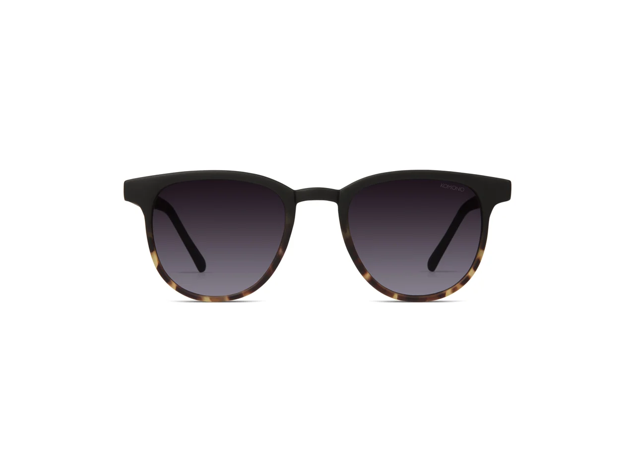 Komono Francis Matte Black Tortoise KOM-S2257 kol saati