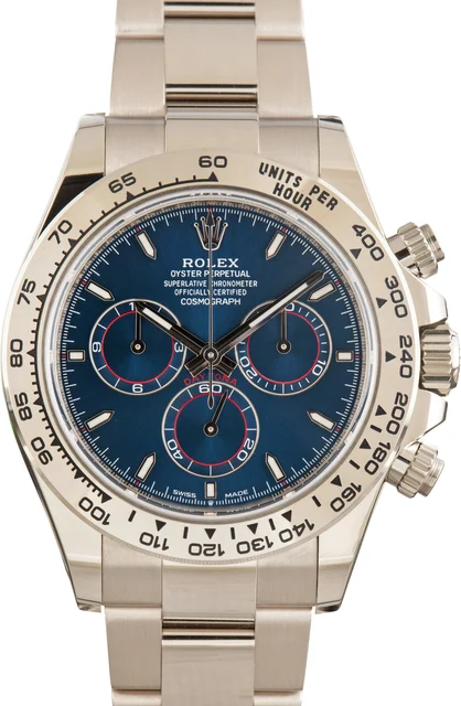 Rolex Cosmograph Daytona 126509 Bright Blue Dial kol saati