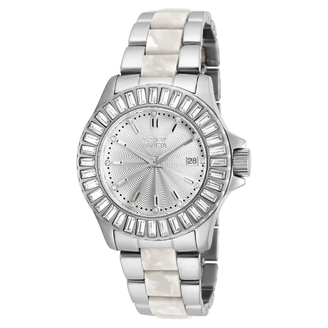 Invicta Angel Watch - 38mm, Steel, White (18874) kol saati