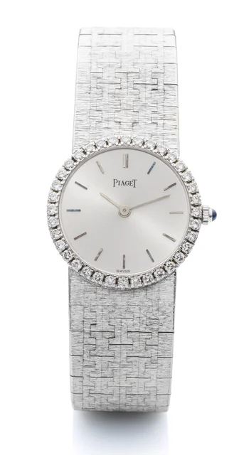 Piaget PIAGET, REF. 926A6, WHITE GOLD AND DIAMONDS A fine, manual wind 18k white gold and