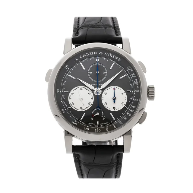 A. Lange & Sohne Lange & Söhne Saxonia Triple Split 424.038F 43MM White Go A. Lange & Söhn