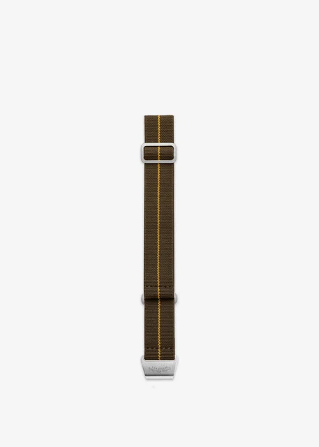 Serica Watches Sangle 'PLD' Vert Olive NYLON-GREEN kol saati