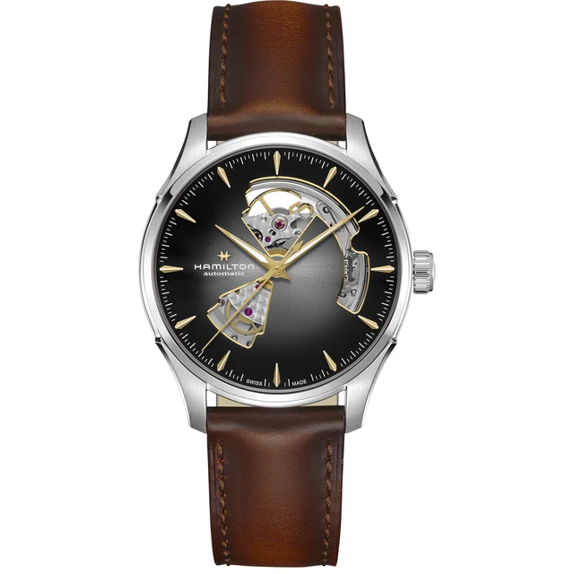 Hamilton Jazzmaster Open Heart Auto 40 mm H32675581 kol saati