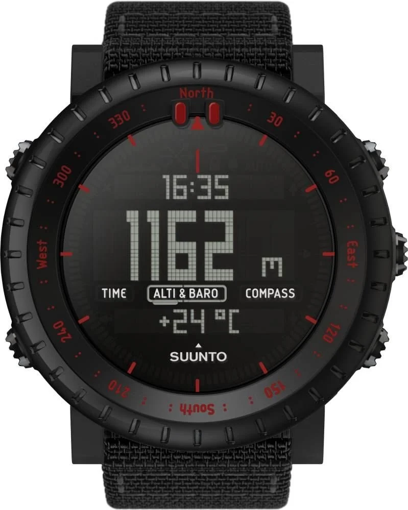 Suunto Core Black Red SS023158000 49.1 mm kol saati