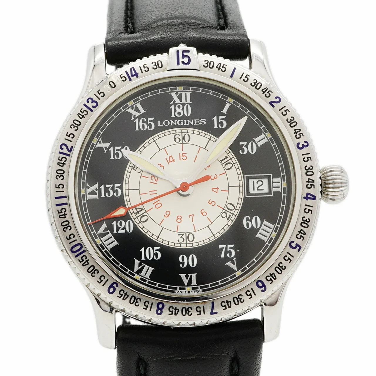 Longines Lindbergh Hour Angle 57648 37 mm kol saati