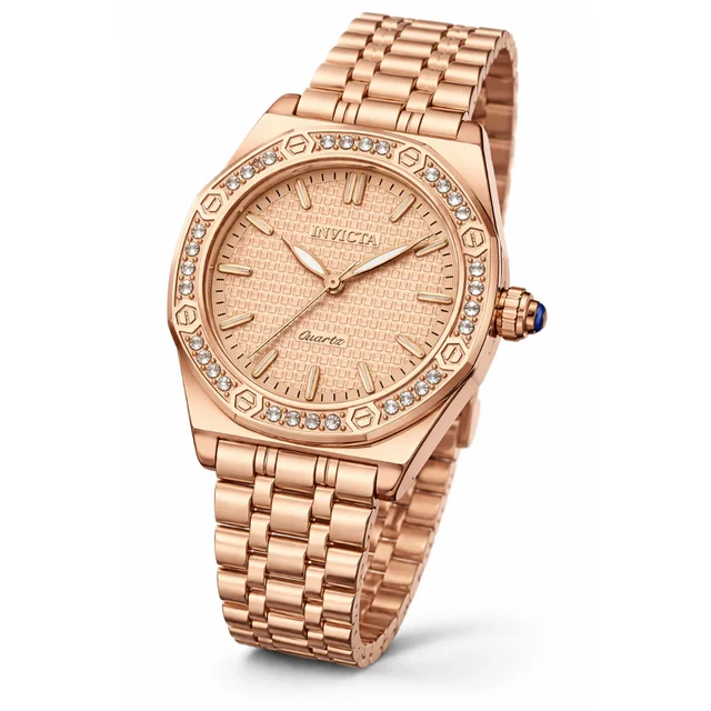 Invicta Wildflower Watch - 33mm, Rose Gold (69370) kol saati