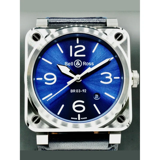 Bell & Ross Blue Steel 210000028816 kol saati