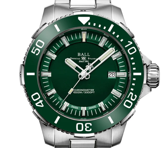 Ball Engineer Hydrocarbon DeepQUEST DM3002A-S4CJ-GR kol saati