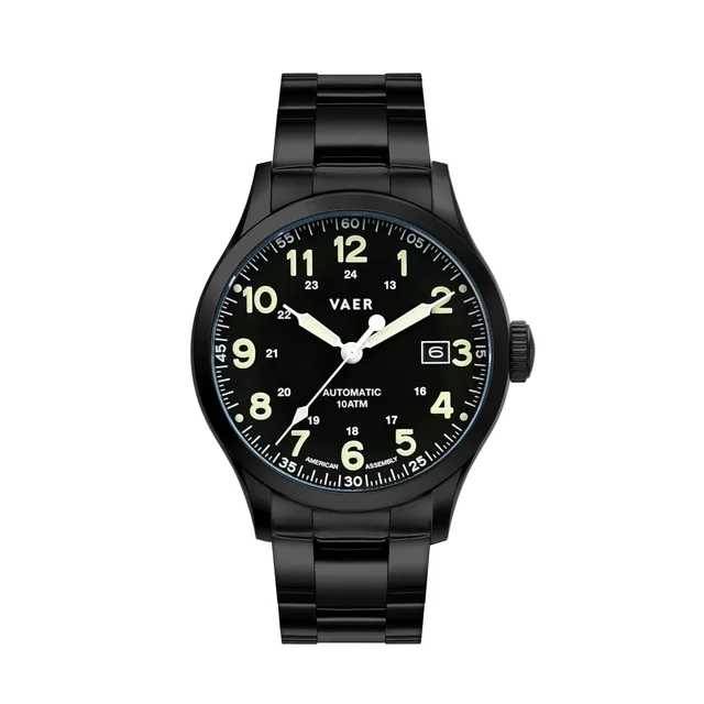 Vaer A5-TF-TRP20PVDBLK-SPNY20PVDBLK kol saati