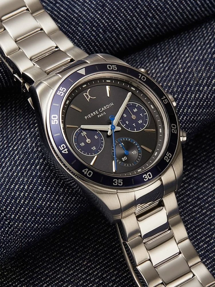 Pierre Cardin Nation CF.1004.MS.3 42 mm kol saati