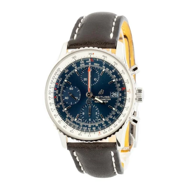 Breitling Navitimer Chronograph 41 Blue Index Dial A13324121C1X1 kol saati